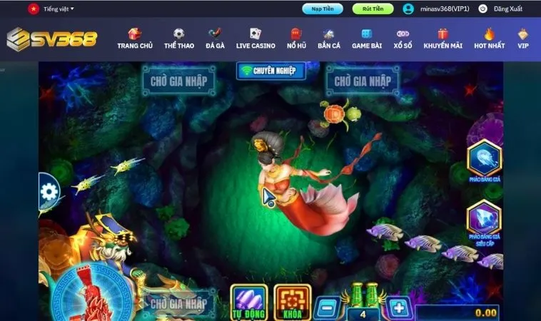 Cách Chơi Bắn Cá Rồng Tại SV368: Bí Kíp Thắng Lớn 2 Mẹo săn cá hiệu quả trong game Bắn Cá Rồng tại SV368
