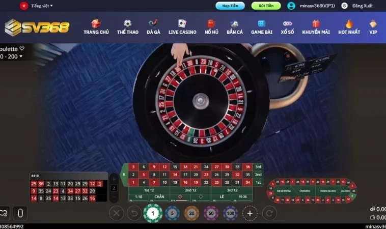 Roulette SV368