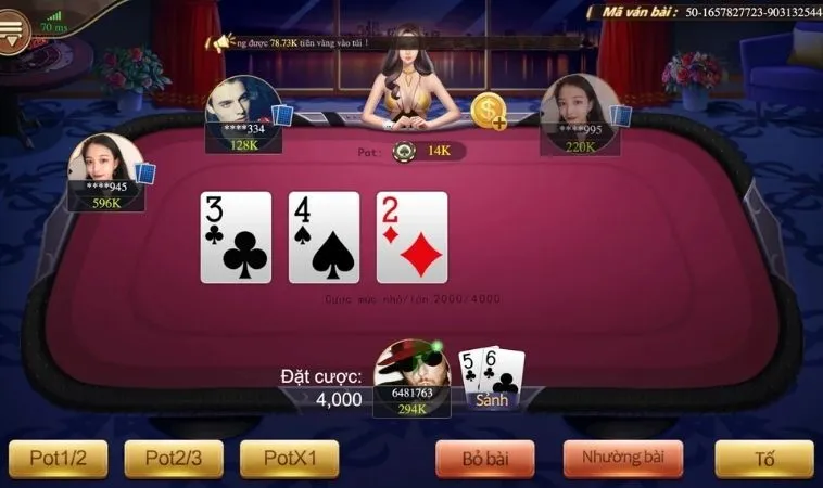 Xì Tố Hấp Dẫn Tại SV368